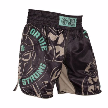 Pride Or Die only the strong MMA Shorts - Black